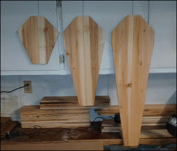 CEDAR TOMBSTONES