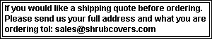 Shipping Quote